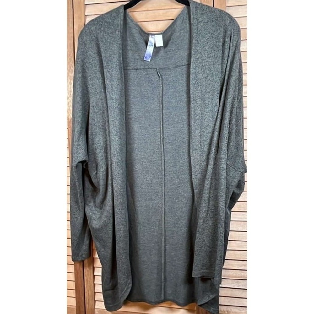 Alya Long Sleeve Open Front Cardigan  Lagenlook BoHo Chic